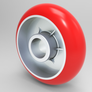 ALCPU Cast Polyurethane on Aluminum Core
