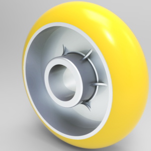 ALSE Wheels || Solid Elastomer on Aluminum Core